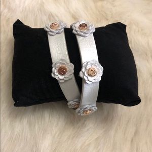 Rustic cuff  wrap bracelet